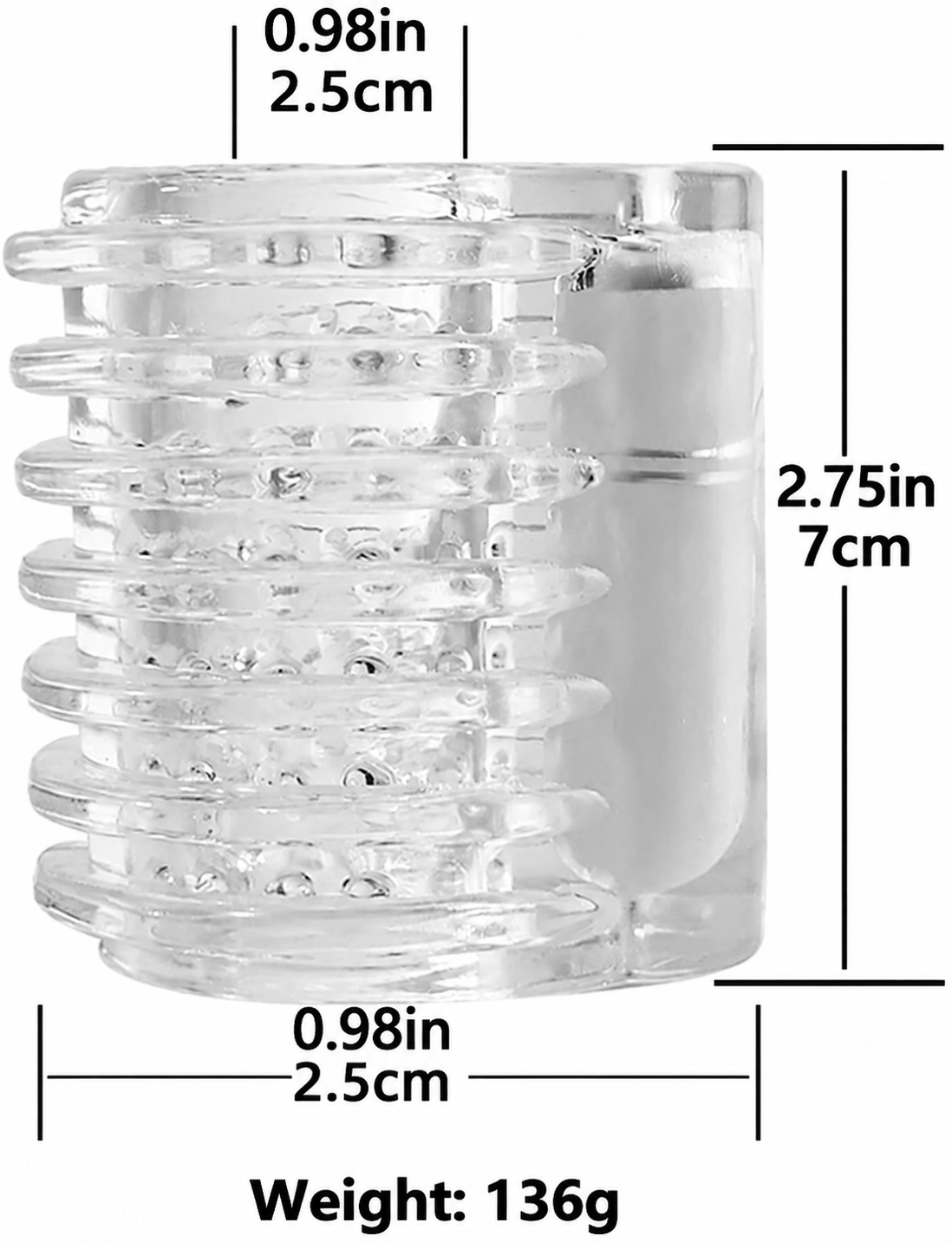 2 IN 1 Versatile Masturbator Penis Trainer Vibrator with Powerful Vibrations