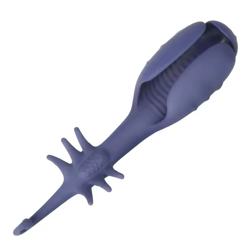 Penis Training Vibrator Glans Stimulator Masturbator with 10 Vibrating Modes