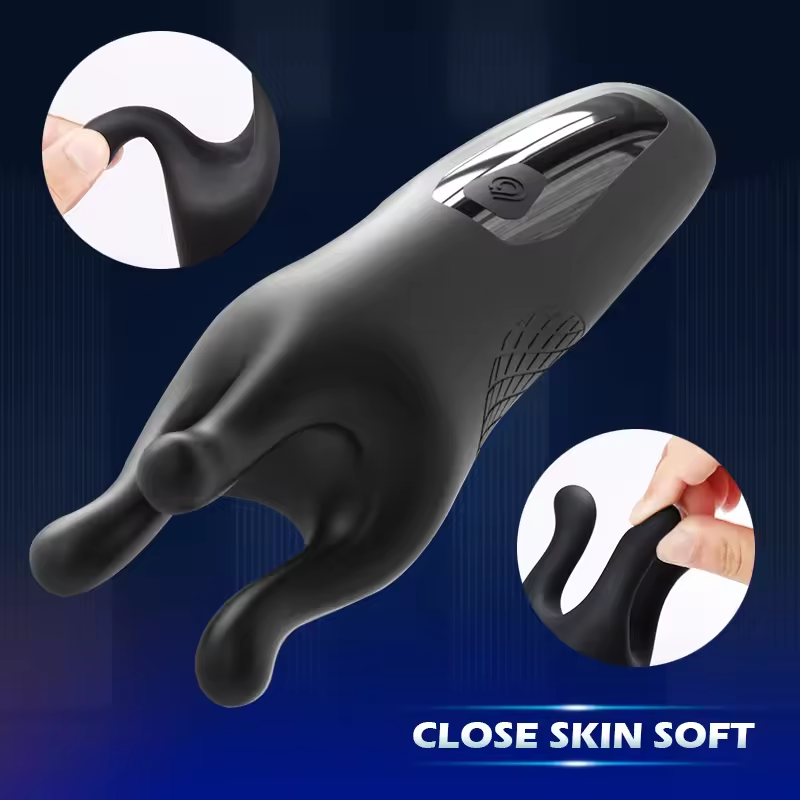 3 IN 1 Electric Penis Trainer Glans Stimulator Massager Masturbator with 9 Modes