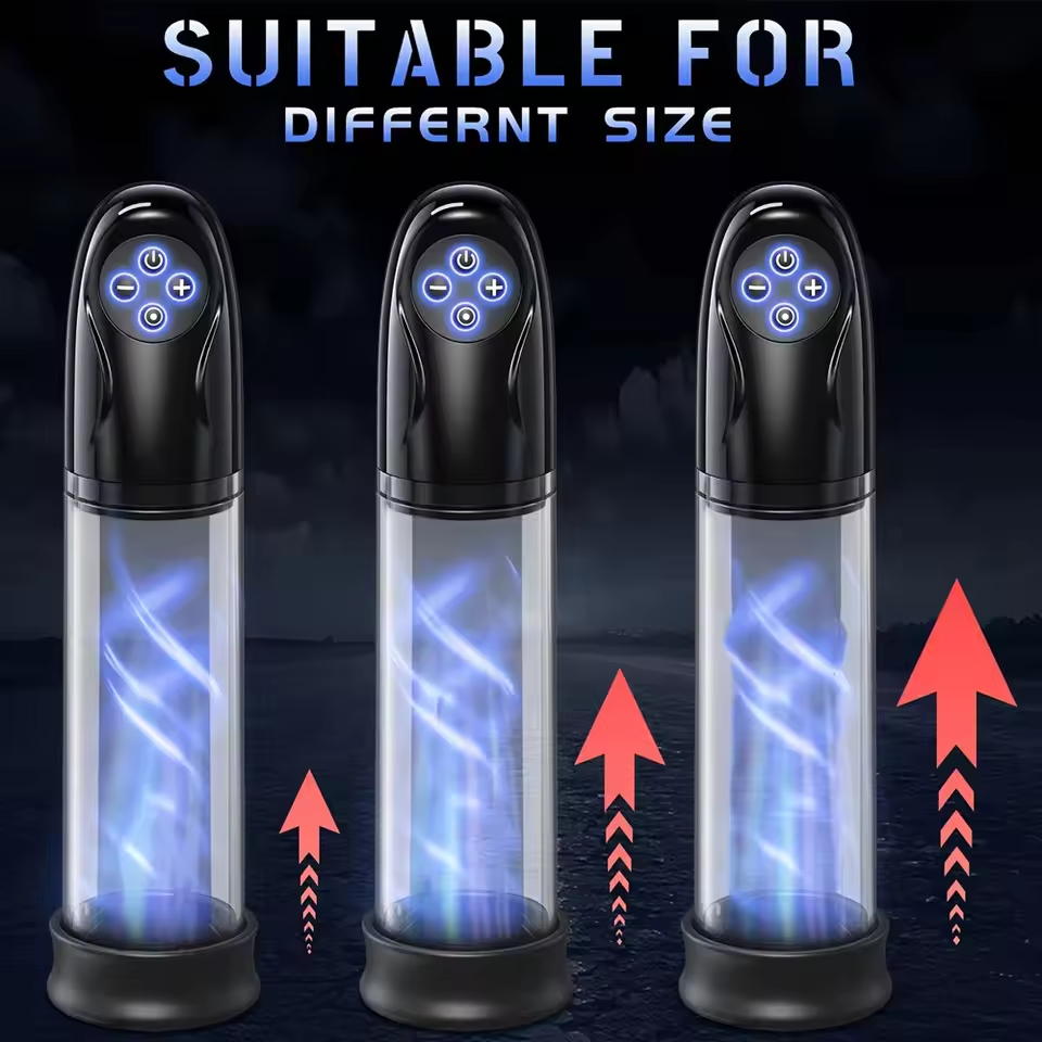 2 in 1 ED Screen Powerful Electric Vacuum Air Pump with 5 Powerful Suction Modes