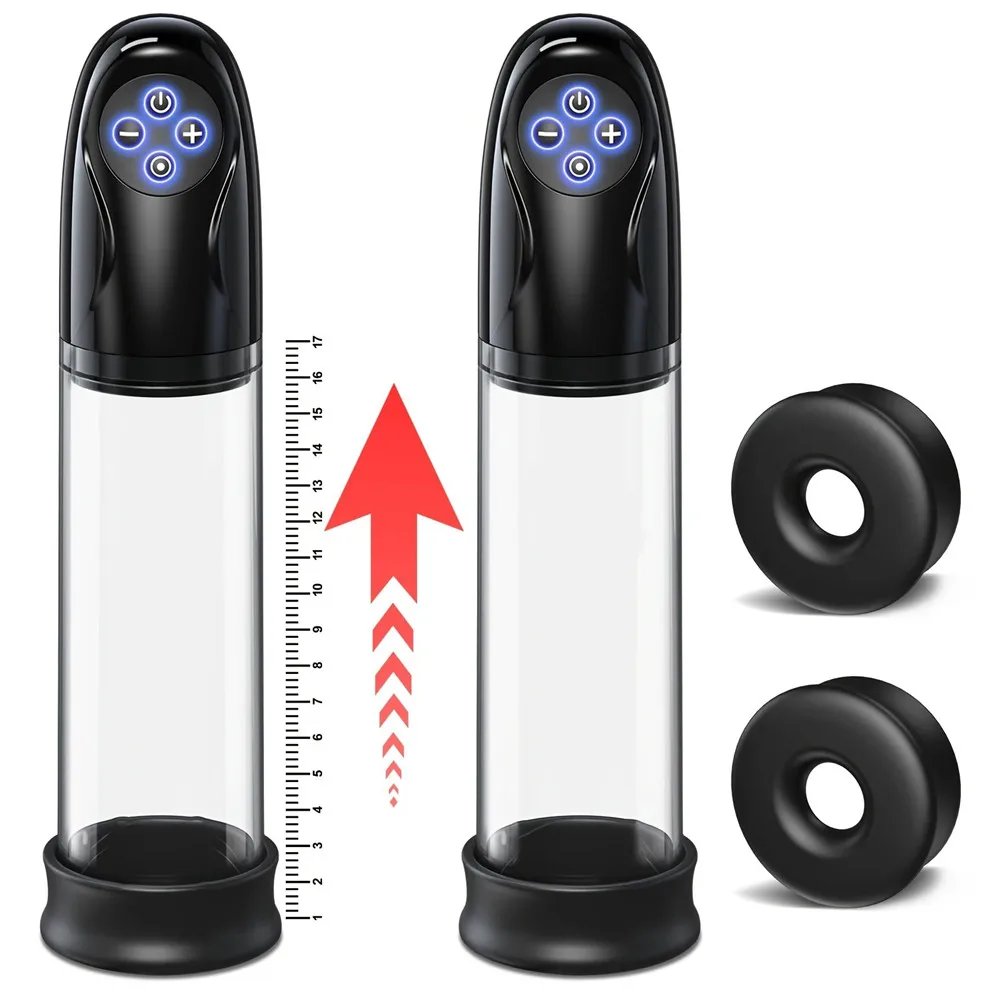 2 in 1 ED Screen Powerful Electric Vacuum Air Pump with 5 Powerful Suction Modes