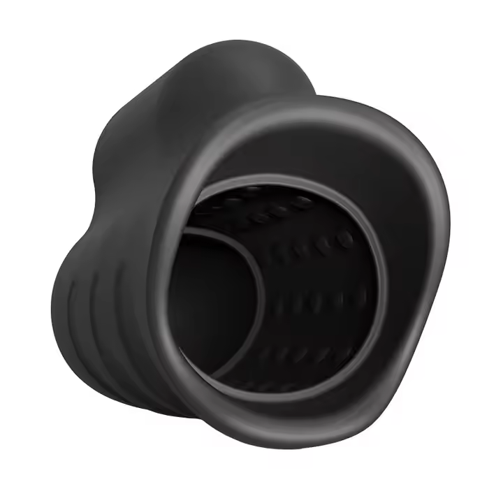 Penis Trainer Vibrator Massager Glans Exerciser with 10 Speeds Delay Lasting Modes