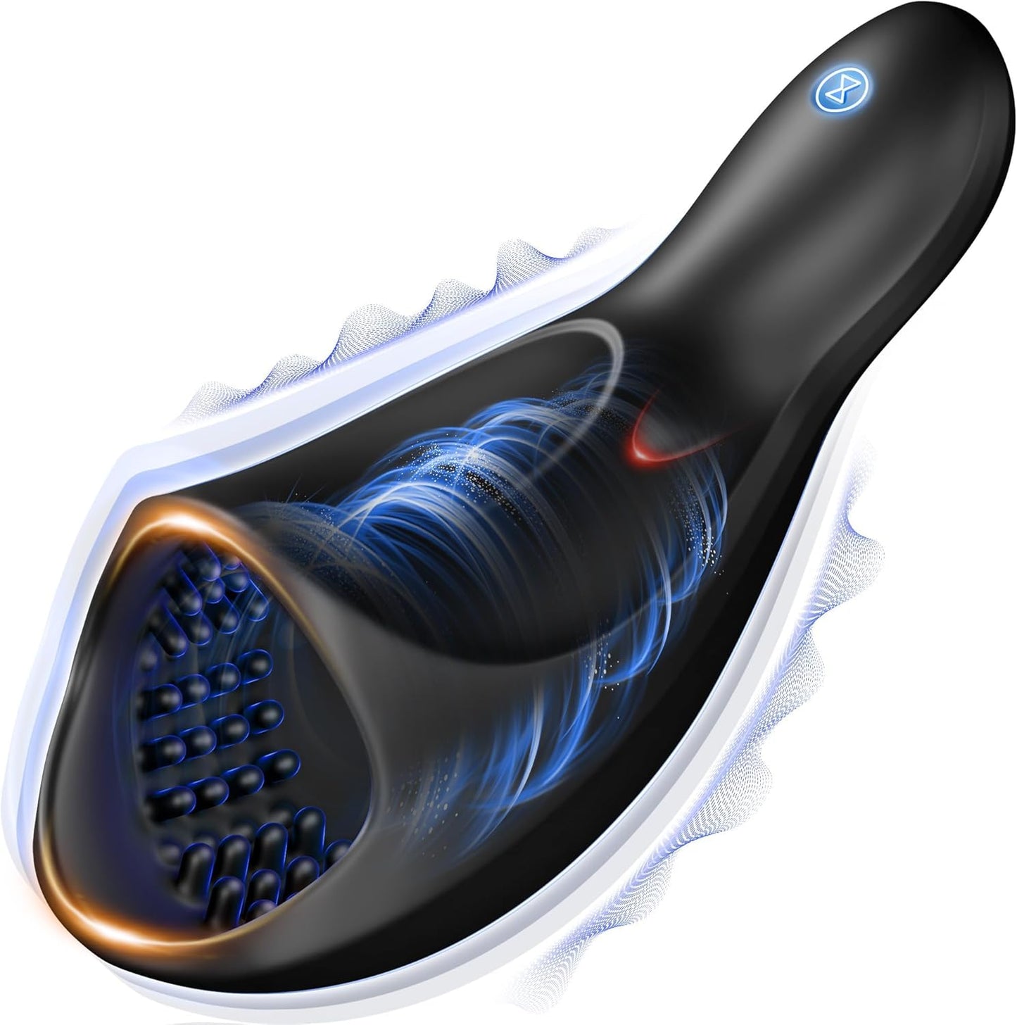 10 Exhilarating Vibrations Penis Trainer Extender Stroker Masturbator
