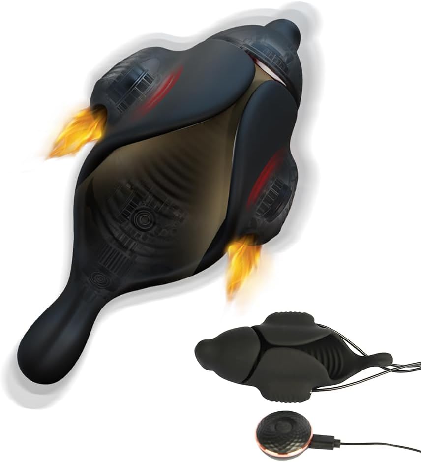 Electric Penis Trainer Glans Vibrator Masturbator with 10 Vibration Modes