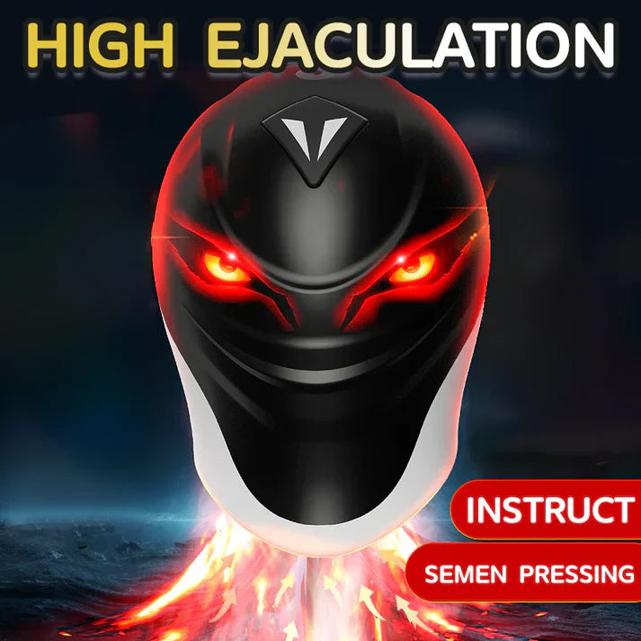 Iron Man Glans Training Massager Masturbator Vibrator Penis Exercise
