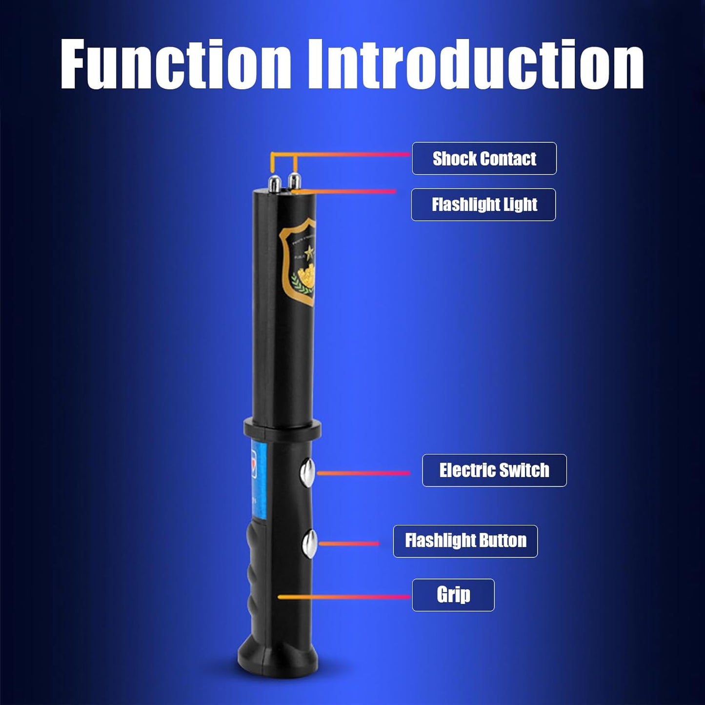 E-stim SM Vibrator Wand Prostate Sex Massager Stimulator