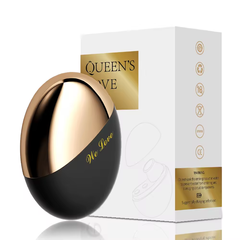 Oral Vacuum Clitoris Nipple Vibrator Stimulator Massager with 10 Suction Modes