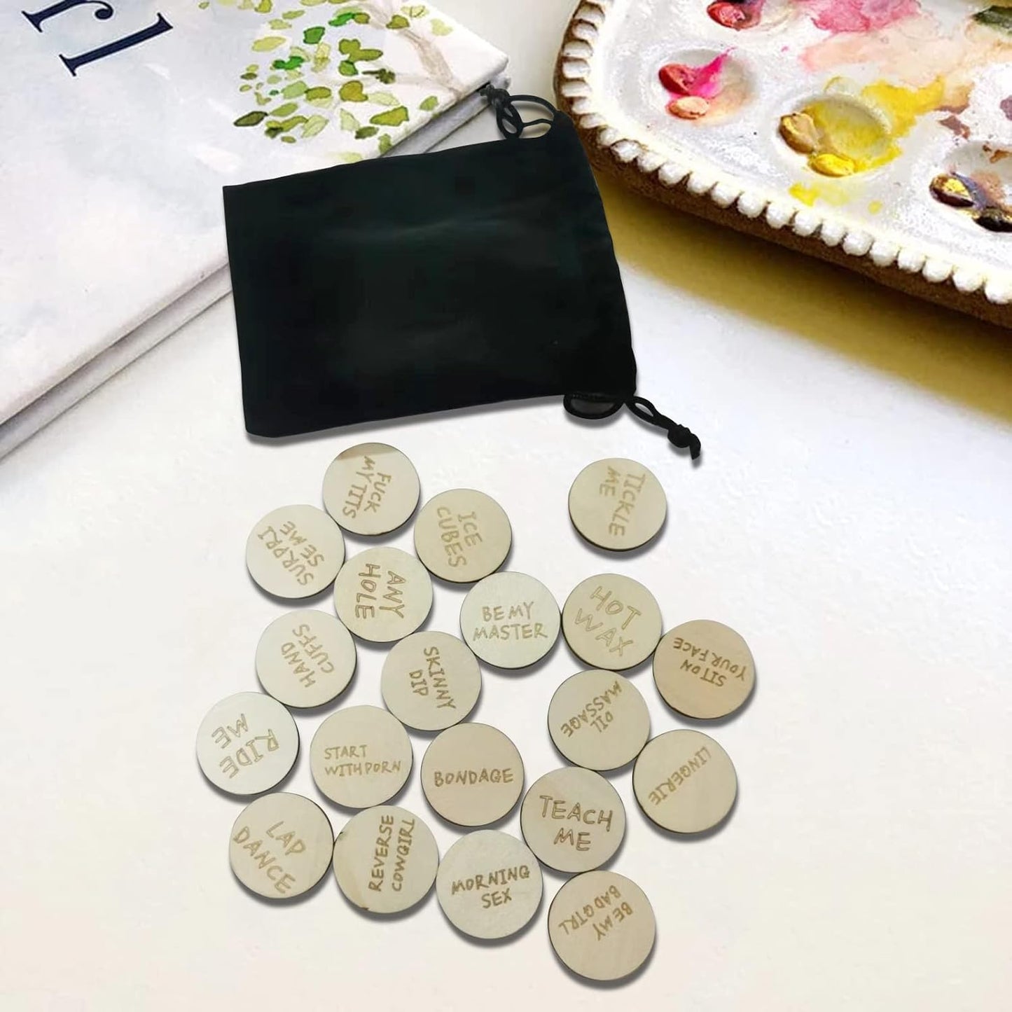 20Pcs Date Night Activity Tokens Couples Erotic Games Toys