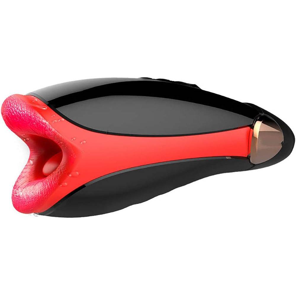 Automatic Masturbator Penis Trainer Stroker with 10 Vibration & Heating Modes