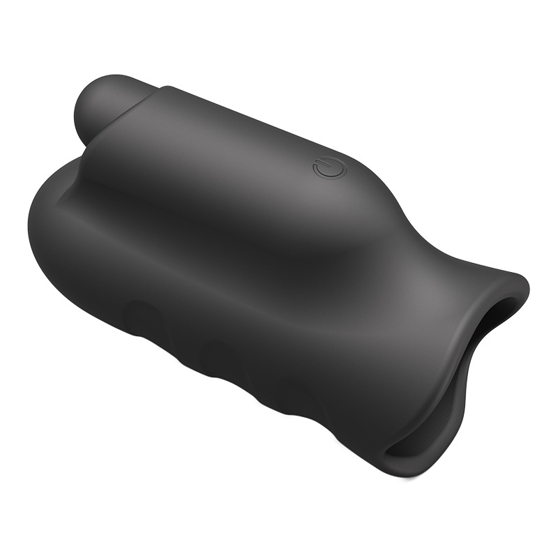 Penis Trainer Vibrator Massager Glans Exerciser with 10 Speeds Delay Lasting Modes