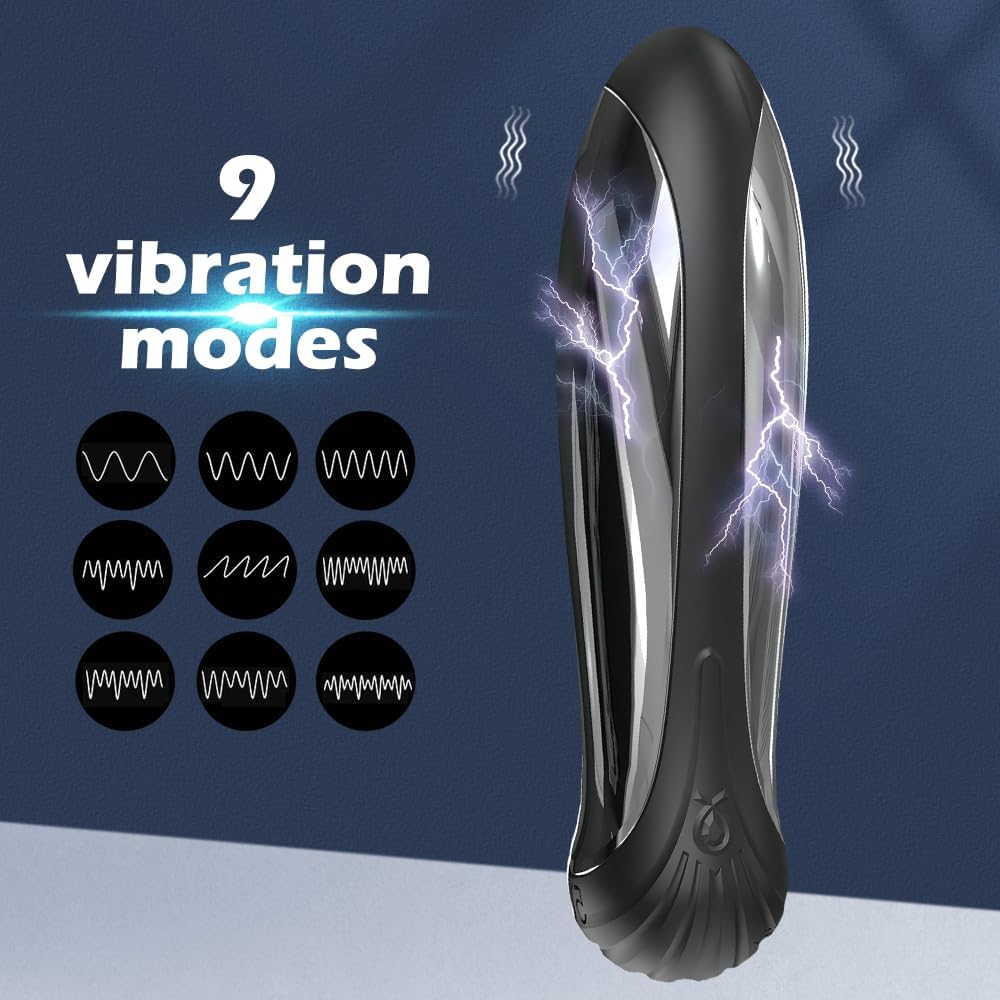 Electric Shock Plug Vibrator Prostate Massager Dildo Bullet Vibrator