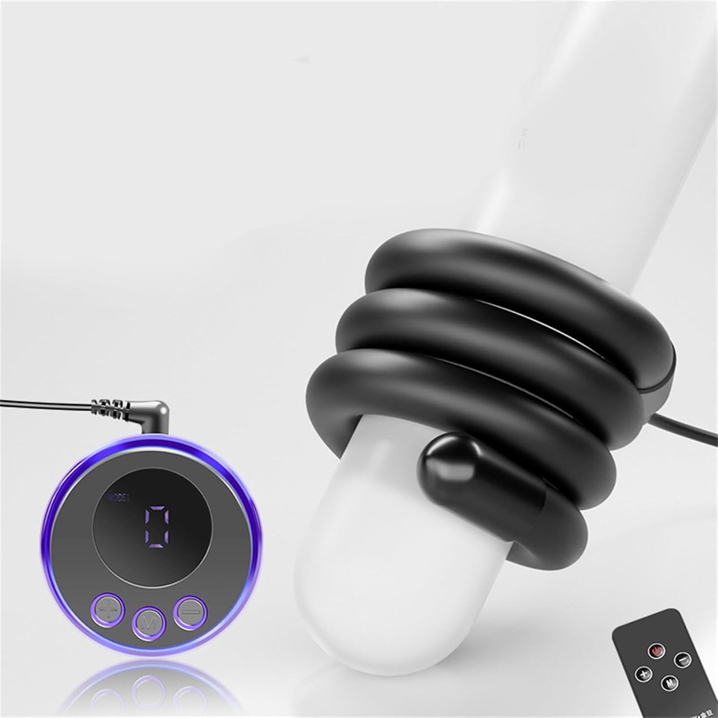 Medical Themed Toys Electric Shock Penis Ring Electro Scrotum Rings Stimulator