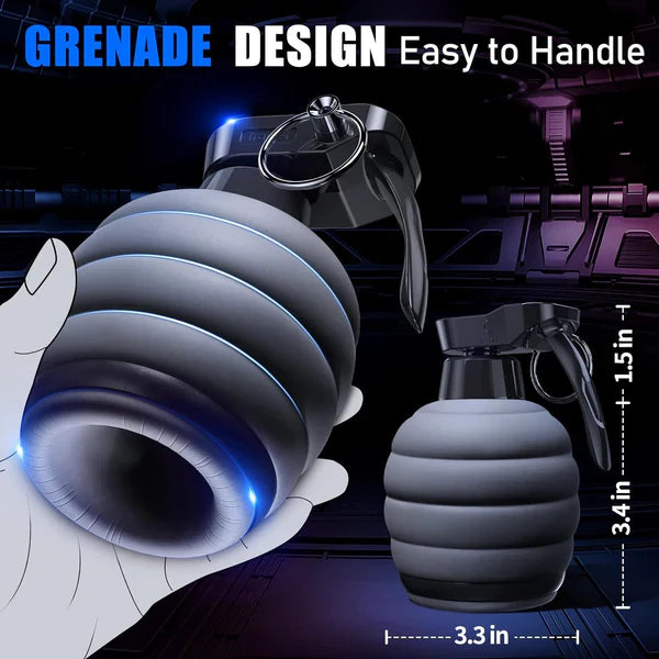 360° Surround Automatic Masturbator Penis Trainer with 10 Vibrations Modes