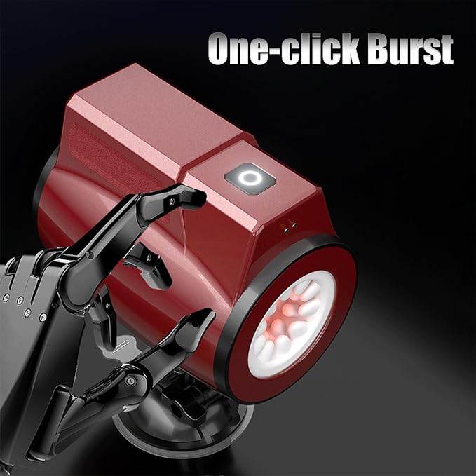 Fully Waterproof Dual Shocking Automatic Masturbator with 3 Pump & 7 Vibrating