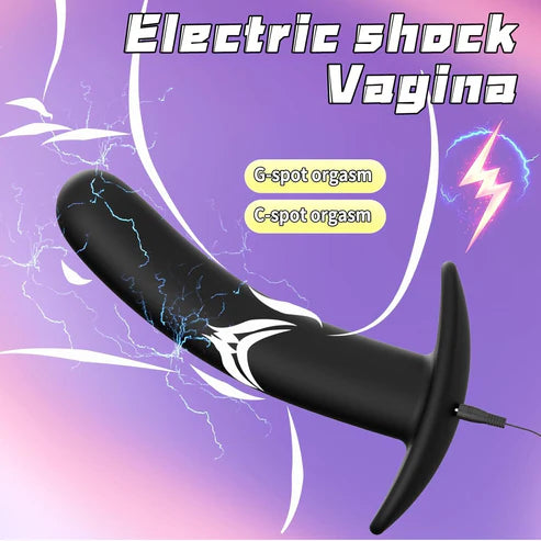 Electro Shock Anal Vibrator Butt Plug Prostate Massage with 9 Modes & 19 Intensities