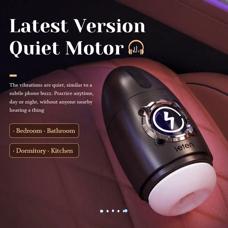 High-Speed Rotation Training Automatic Masturbator with 7 Patterns & 5 Speed Levels