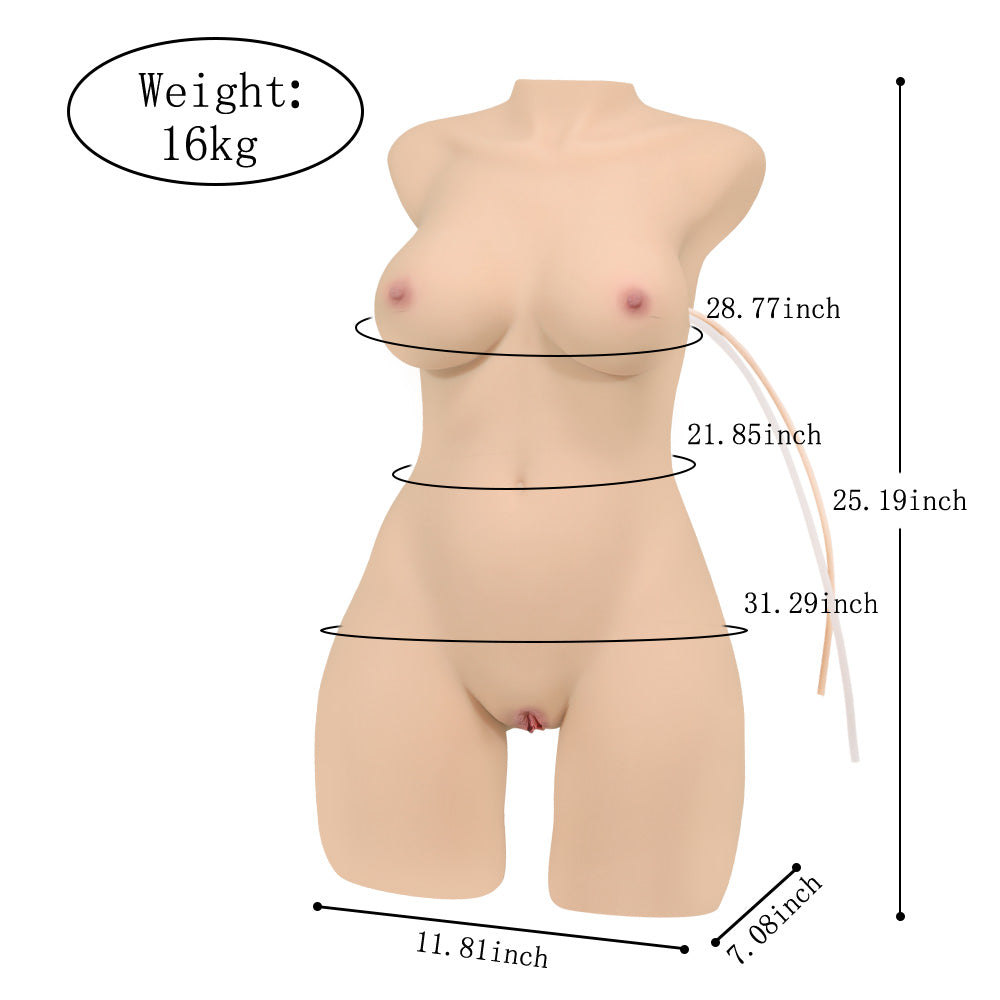 Isabella Auto - 35.27LB Automatic Sucking Torso Sex Doll Male Masturbator