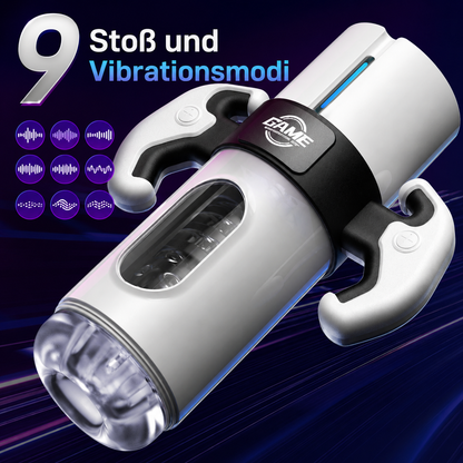 Automatic Masturbator Penis Trainer Stroker Blowjob with 9 Thrust & Vibration Modes