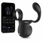 Portable Rolling Penis Trainer Stimulator Cock Ring with 9 Vibration & Rolling Modes