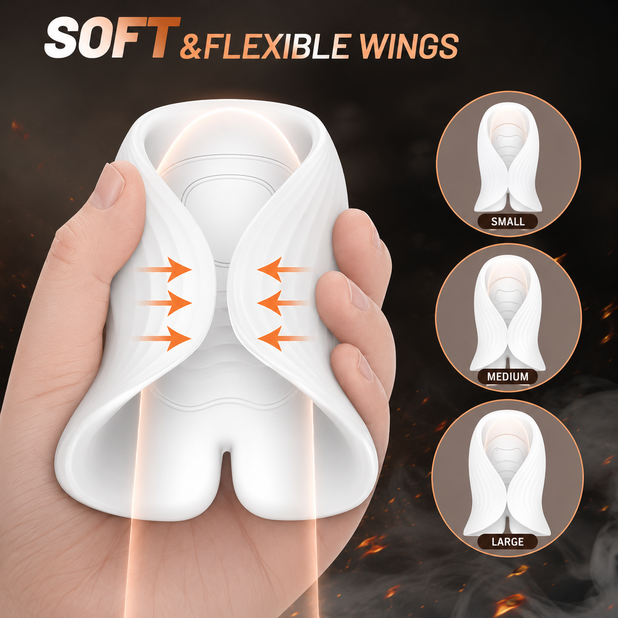 Versatile Penis Trainer Vibrator Stroker Blowjob with 12 Unique Vibration Modes