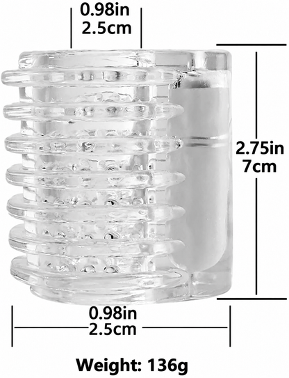 2 IN 1 Versatile Masturbator Penis Trainer Vibrator with Powerful Vibrations