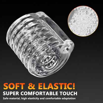 2 IN 1 Versatile Masturbator Penis Trainer Vibrator with Powerful Vibrations