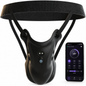 Portable Penis Trainer Vibrator Chastity Cage Masturbator Testicle Enlargement Booster