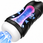 Electric Masturbator & Penis Trainer Vibrator Stroker Blowjob with 10 Vibration Modes
