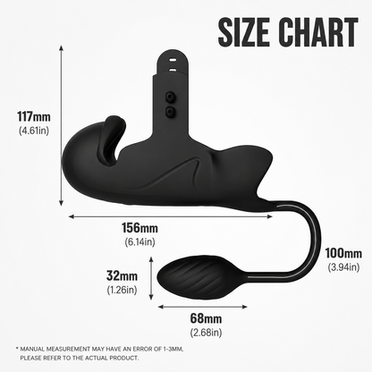 Penis Trainer Vibrator Cock Ring Anal Plug mit 10 Vibrating & Thrusting Modes
