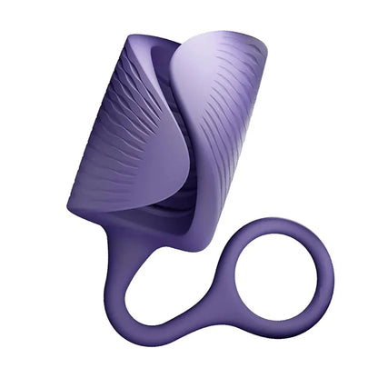 Penis Trainer Vibrator Cock Ring Massager with 10 Powerful Vibration Modes