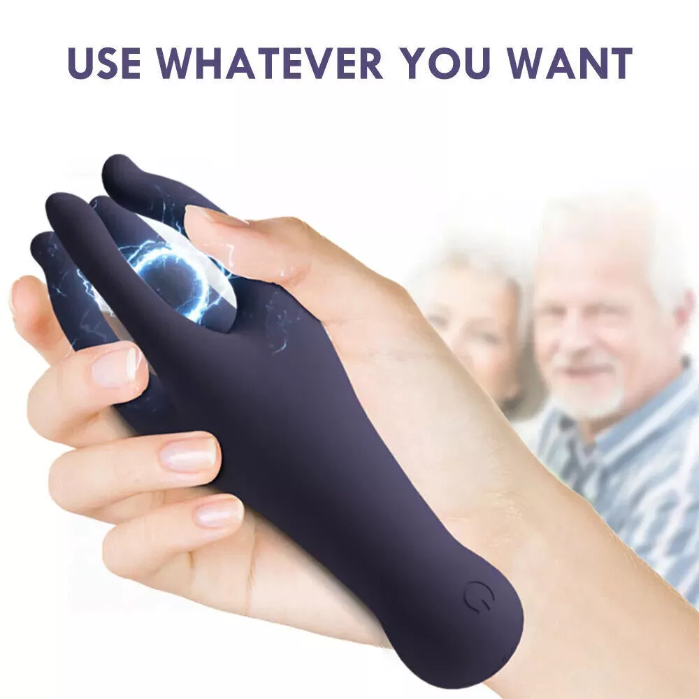 Flexible Strip Glans Stimulator Male Masturbator with 10 Vibration Modes
