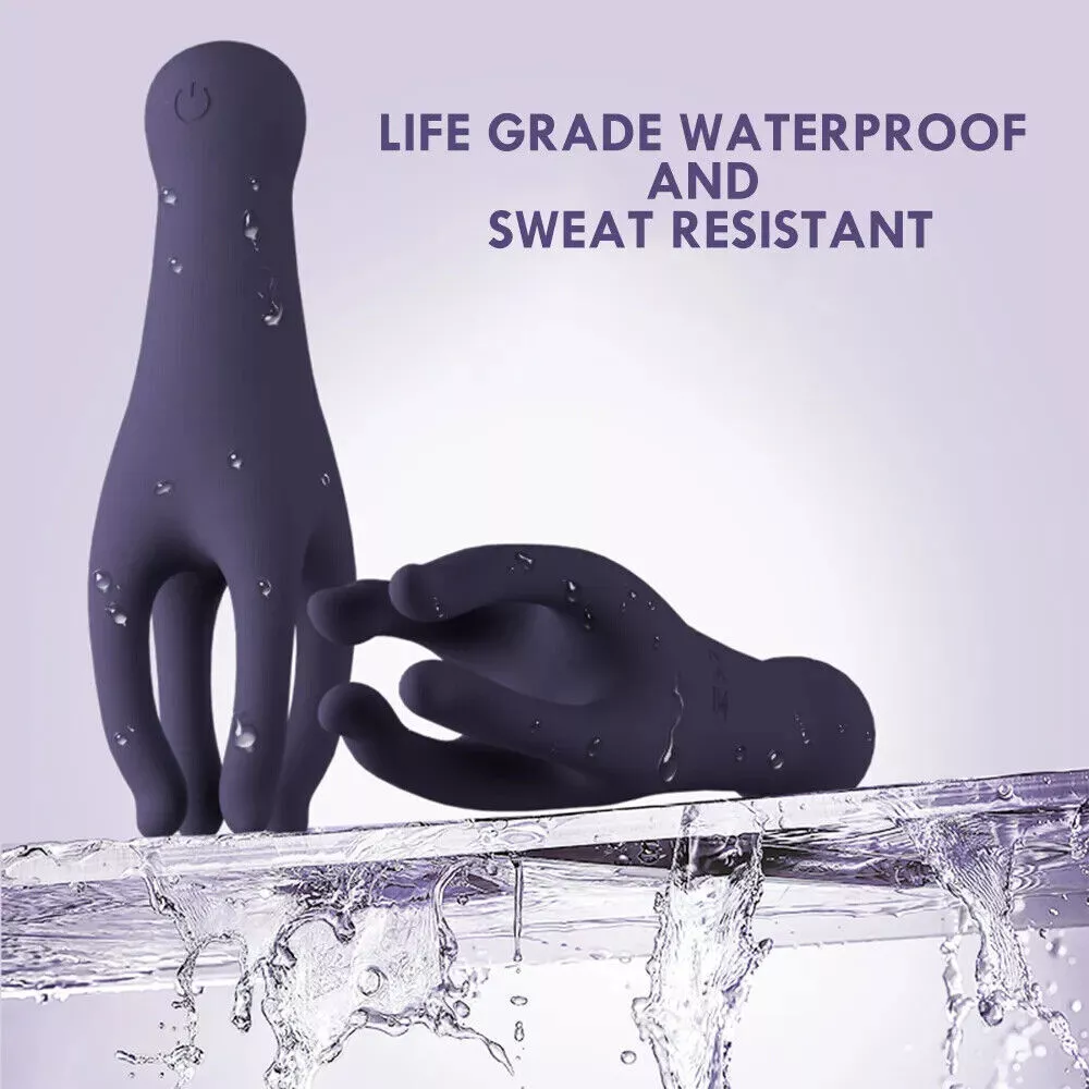 Flexible Strip Glans Stimulator Male Masturbator with 10 Vibration Modes