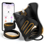 Electric Penis Trainer Vibrators Stroker Masturbator with 9 Vibration Modes