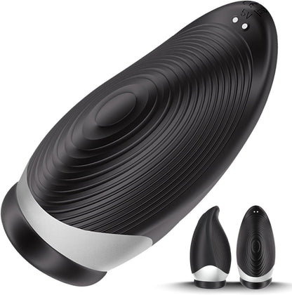 Electric Penis Trainer Vibrator Stroker Blowjob with 9 Vibration & Heating Function Modes