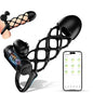 Electric Penis Trainer Vibrator Sleeve Glans Stimulation with 10 Vibration Modes