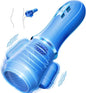 2 IN 1 Penis Training Vibrator Strokers Pocket Pussy with 10 Vibrating Modes