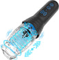 Electric Penis Trainer Stroker Masturbator with 9 Vibration & Rotation & Telescopic Modes