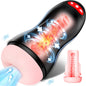 4-in-1 Oral Electric Masturbator Stroker with 10 Vibration & 9 Suction Modes