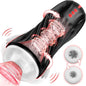 Automatic Masturbator Blowjob Stroker Machine with 5 Sucking & 10 Vibrating Modes