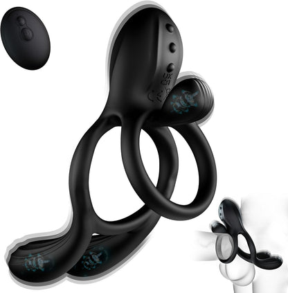 3 IN 1 Multipoint Penis Trainer Vibrator Clitoral Stimulator with 10 Vibration Modes