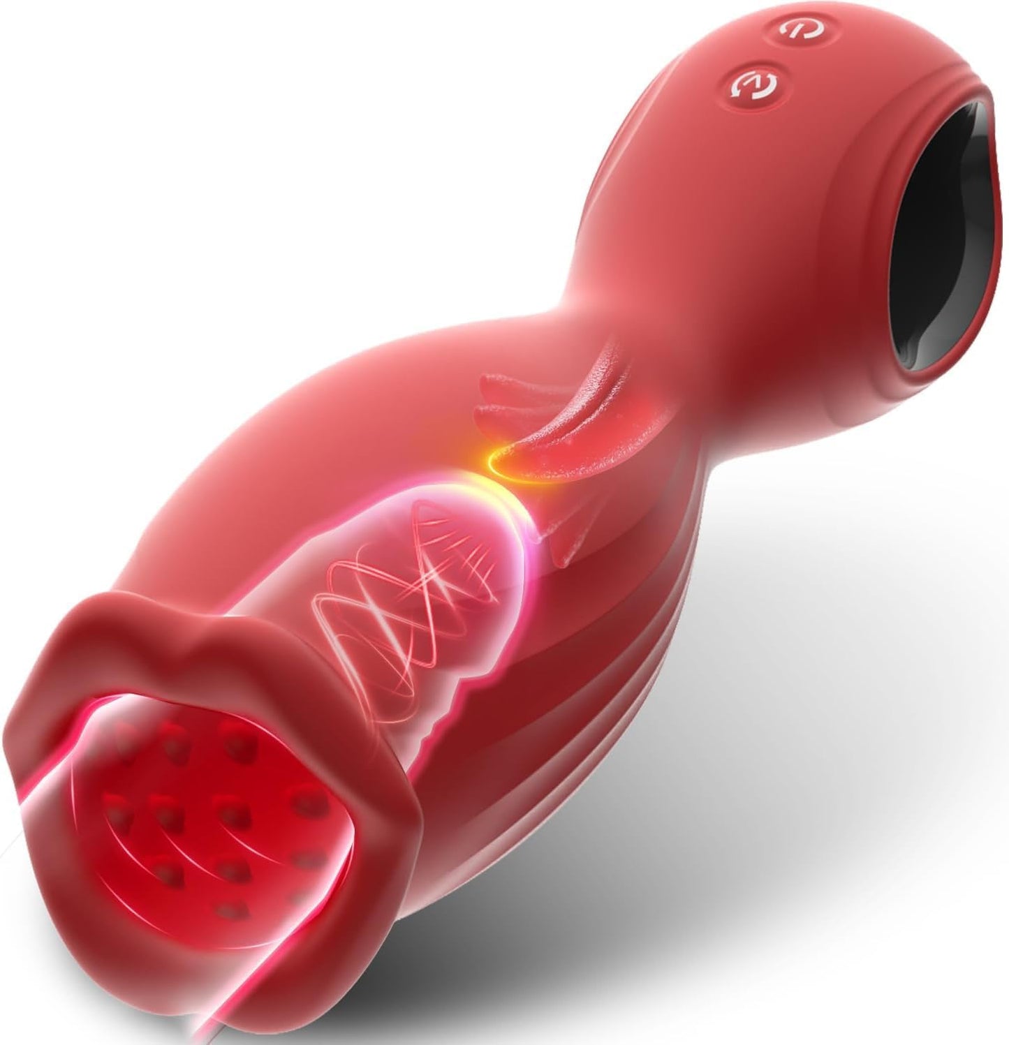 360° Rotation Penis Trainer Vibrator Stroker Masturbator with 10 Vibrations Modes