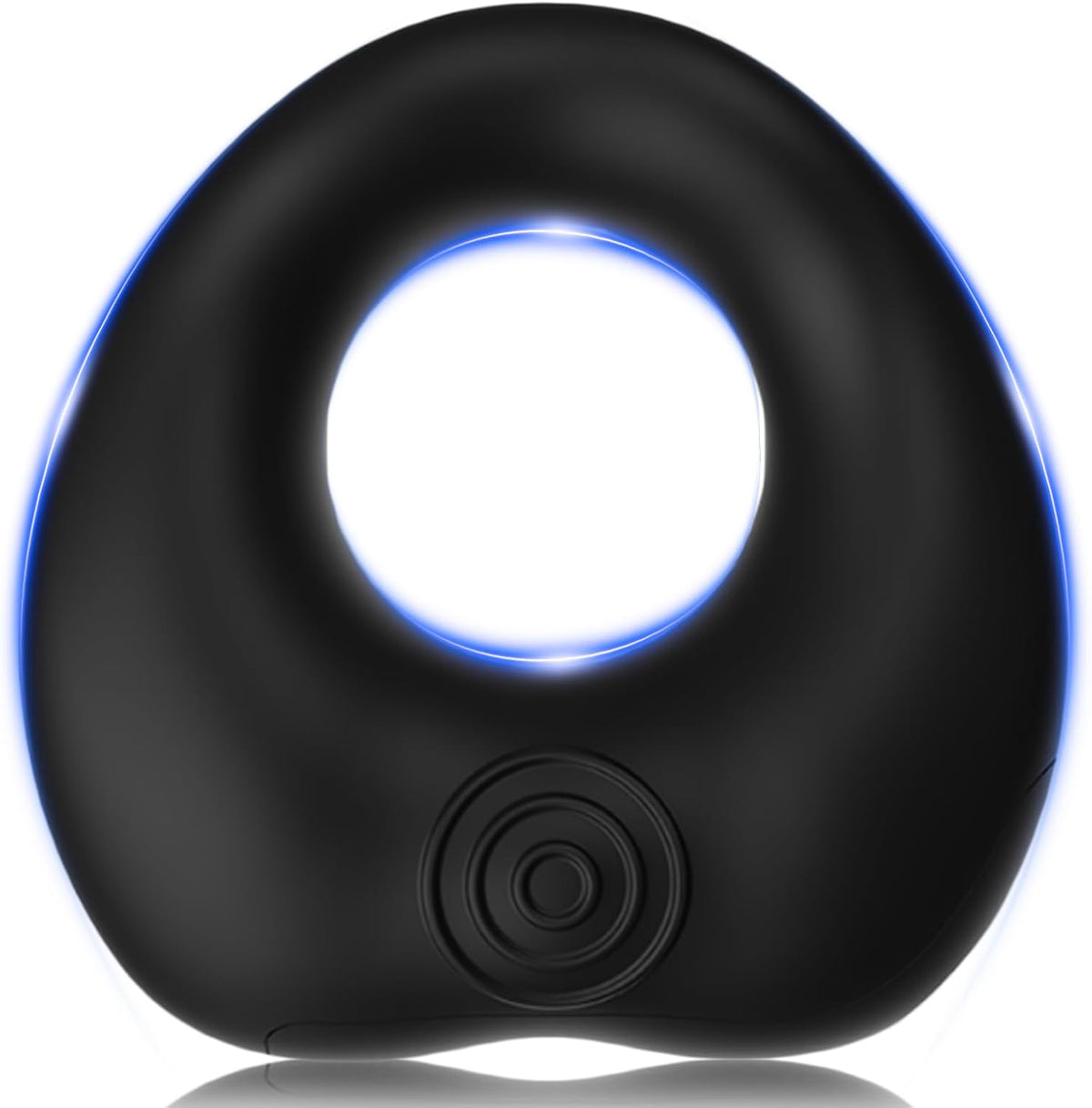 Couple Vibrator Cock Ring Penis Trainer Testicle Stimulator with 12 Vibrator Modes