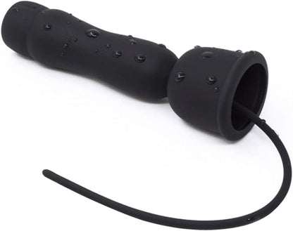 Urethral Vibrator Dilator Penis Trainer Plug Stimulator with 16 Vibration Modes