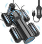 Penis Training Vibrator Glans Ejaculation Vibrator with 10 Vibration Modes & 5 Motors