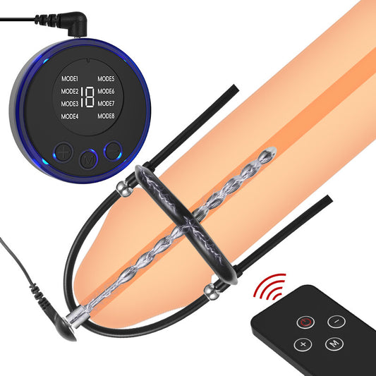 E-stim Metal Insert Penis Urethra Plug Dilator Extender Penis Plug