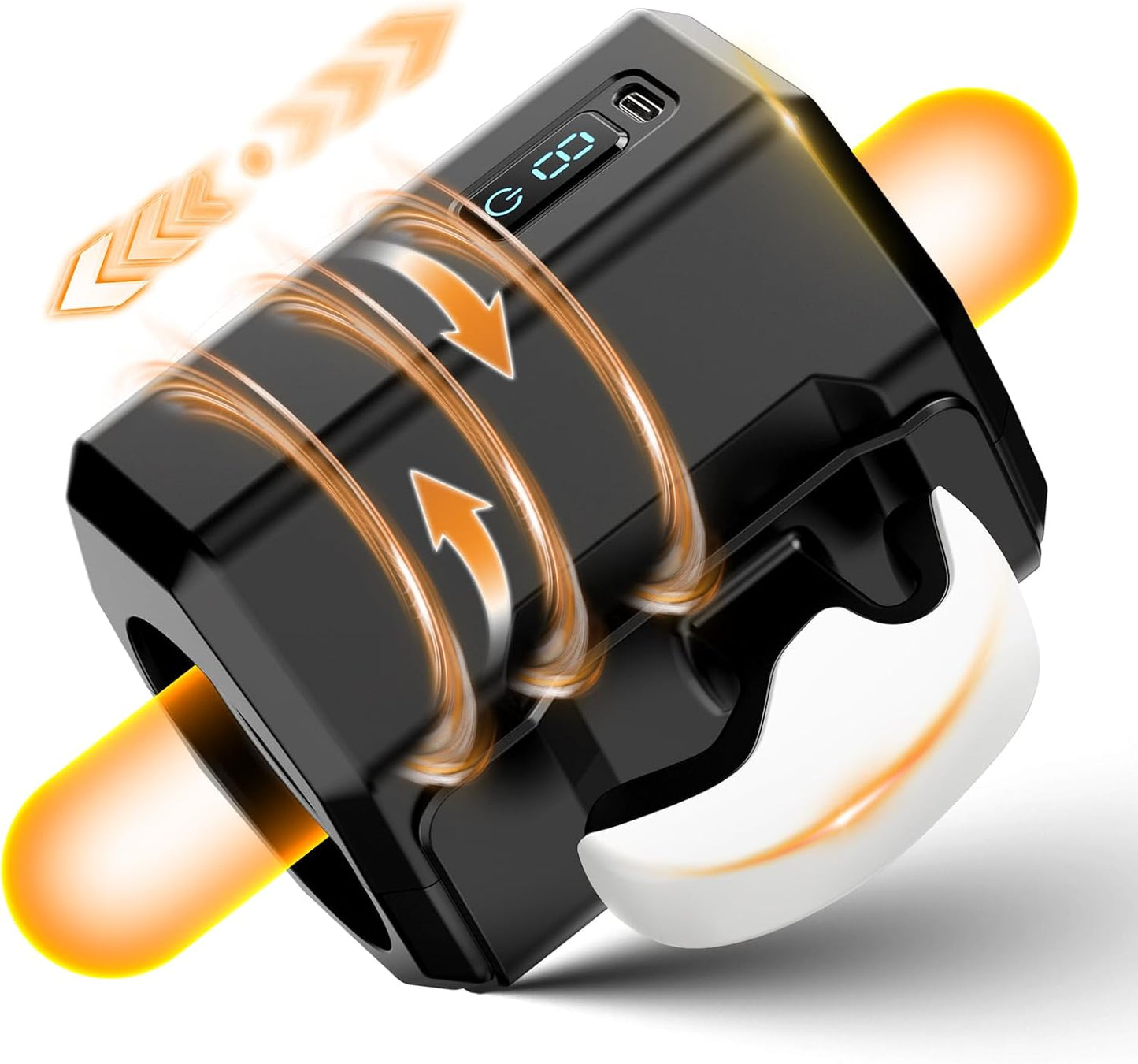 Open Ended  Automatic Masturbator Stroker Blowjob with 7 Thrusting & 7 Rotation Modes