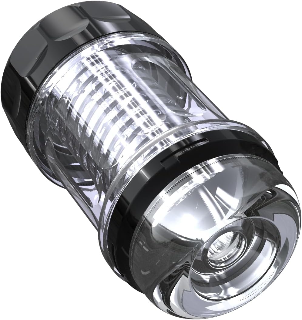 Spiral Suction Male Stroker Blowjob Masturbator with Textured Sleeve