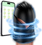 Adjustable Penis Trainer Glans Vibrator Masturbator with 10 Vibration Modes