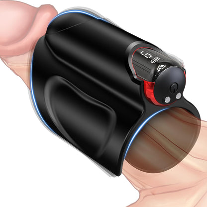 3 IN 1 Electric Penis Trainer Vibrator  Masturbator  with 9 Vibrating Modes