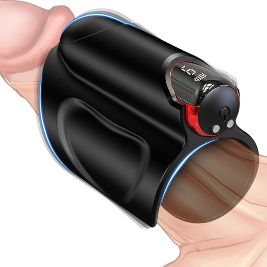 3 IN 1 Electric Penis Trainer Vibrator  Masturbator  with 9 Vibrating Modes